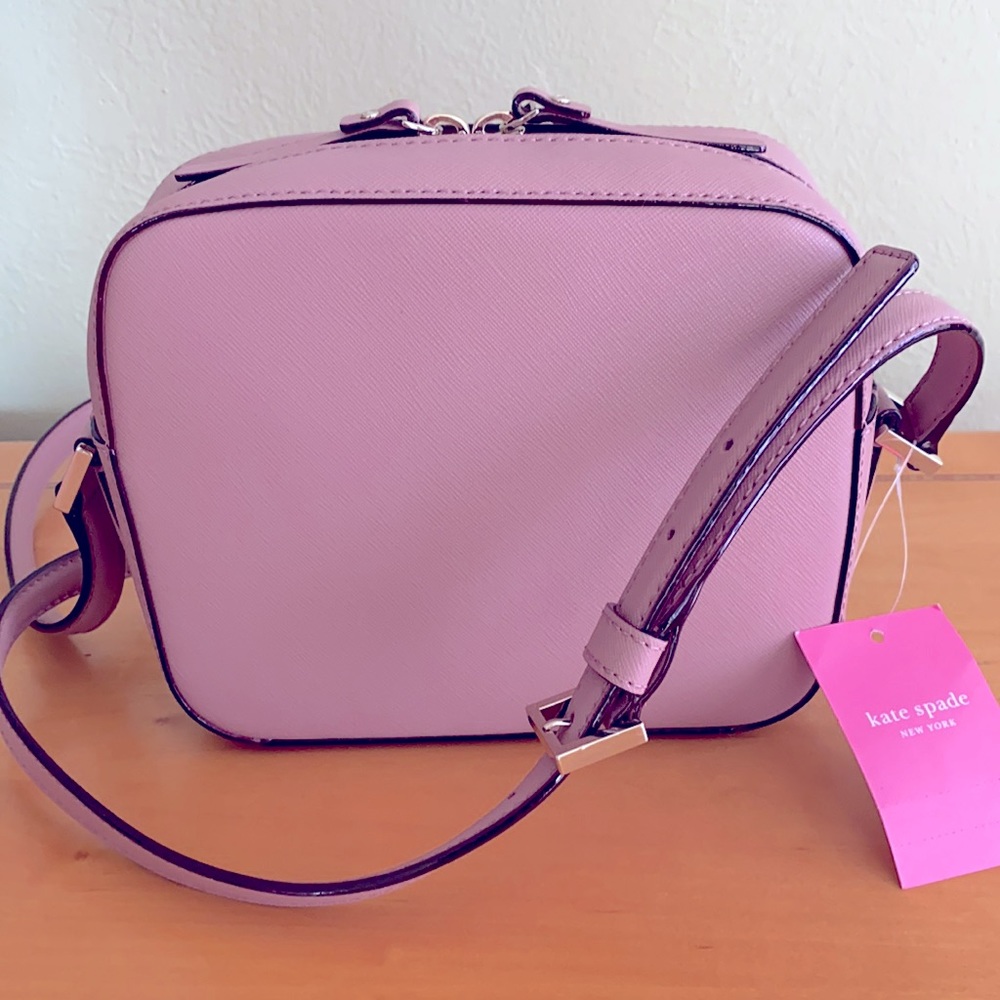 Kate Spade Newbury Lane Dusty Peony Crossbody Bag - Picture 2 of 6